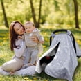thumbnail image 6 of Car Seat Covers for Babies – Multi-use Breastfeeding Cover Carseat Canopy Cover, 6 of 6