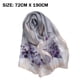 thumbnail image 3 of Bufanda de seda para mujer, chales y envolturas livianos para bodas, chal de pashmina de moda, bufandas bordadas, 3 of 5
