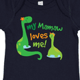 thumbnail image 4 of Inktastic My Mamaw Loves Me Grandson Boys Baby Bodysuit, 4 of 5