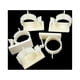 thumbnail image 4 of 150 piezas de abrazaderas de alambre, abrazaderas de cable, bridas ajustables, blancas, 4 of 6