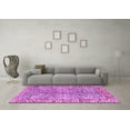 thumbnail image 3 of Ahgly Company Indoor Rectangle Persian Purple Traditional Area Rugs, 5' x 8', 3 of 4