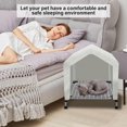thumbnail image 3 of Elevated Dog House for Outdoor or Indoor - Waterproof Dog Tent Cat House, Dog Sunshade Tent, Pet House with Removable Cover, Suitable for Small Cats Dogs, 3 of 7