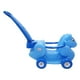 thumbnail image 2 of Montable Tick Tack Toys Pony Azul, 2 of 4