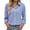 Dark Blue Plaid, variant on Fantaslook Plaid Button Down Shirts for Women Dressy Casual Long Sleeve Shirts Collared Work Blouses Tops