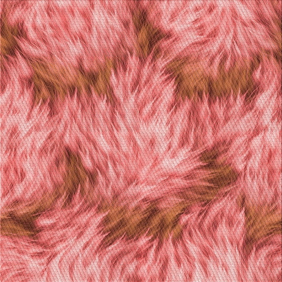 Ahgly Company Indoor Square Patterned Fire Engine Red Area Rugs, 8' Square