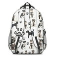 thumbnail image 3 of Schnauzer Dogs Backpack for School,Cute School Bag,Schoolbag with Adjustable Shoulder Straps & Padded Back,16.9 Inch, 3 of 5