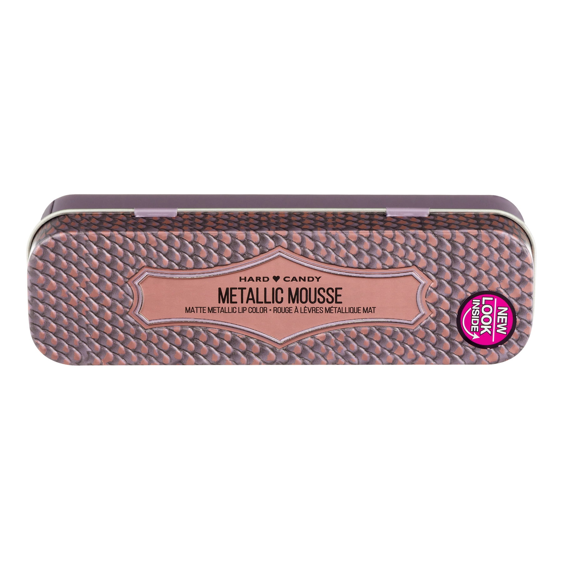 Hard Candy Metallic Mousse Matte Lip Tin 1195 Smoke Mirrors 023 Oz Walmartcom