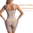 thumbnail image 3 of Corsé de una pieza con tirantes abiertos que levanta la cadera, contrae el abdomen, corsé de cintura para mujer, corsé moldeador del abdomen y soporte del abdomen, 3 of 6