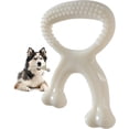 thumbnail image 2 of Durable    for Aggressive Chewers, Indestructible Nylon   Care  Cleaning   for Small, Medium and Large Dogs, Keep Them Busy, Irresistible Beef Flavor (White), 2 of 7