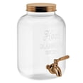 thumbnail image 2 of Kook Glass Drink Dispenser, Clear Mason Jar, 1 Gal, 2 of 3