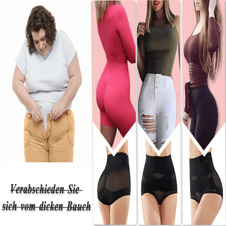 SIMIYA Tummy Control Knickers, High Waisted Shapewear for Women