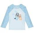 thumbnail image 2 of Bluey Bingo Raglan Rash Guard and Bikini Bottom UPF 50+ Swim Set Toddler to Big Kid, 2 of 5