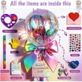 thumbnail image 5 of Lollipop Valentine Kit, 24-Pack Valentine's Day Student Gift Set, Lolly Love Valentines Gifts 24 Pack For Kids Classroom with Student Stationery, Giant Lolly With Gift Cards (3PCS), 5 of 8