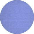 thumbnail image 1 of Ahgly Company Machine Washable Indoor Round Abstract Blue Contemporary Area Rugs, 8' Round, 1 of 1