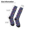 thumbnail image 2 of Fotbe Colorful Dinosaur Calcetas Divertidas Estampadas para Hombre y Mujer, Calcetas de Algodón hasta la Rodilla para Caminar, Correr, Enfermería y Embarazo, 2 of 6