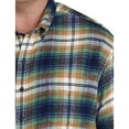 thumbnail image 3 of Multi-Plaid Flannel Sport Shirt Multi 2XLT, 3 of 6