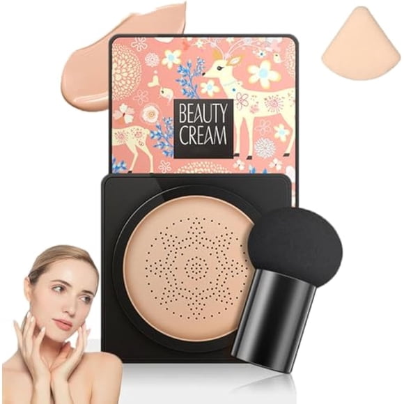 Crema de belleza Linasi funda transparente crema de belleza cojín de aire crema Cc corrector humectante maquillaje de larga duración