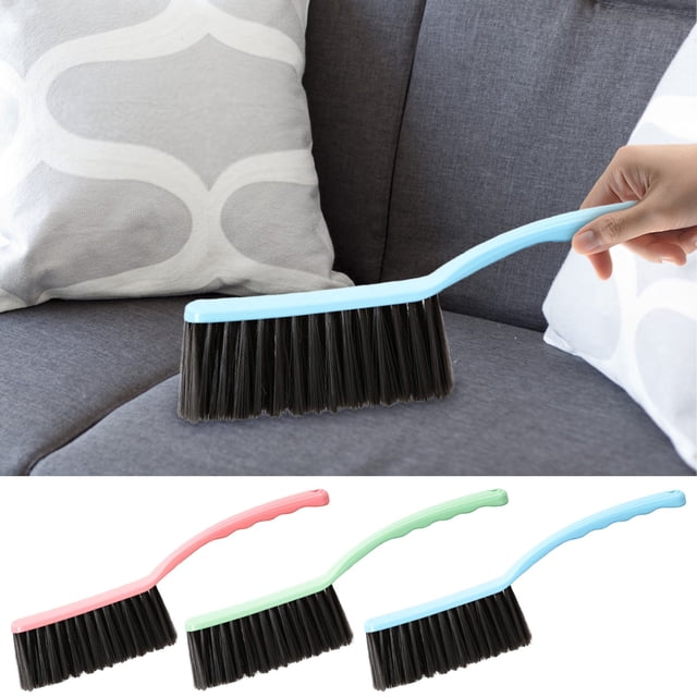 Cepillo de Limpieza Antiestático de Plástico con Mango Largo para Muebles de Dormitorio y Aparatos Electrónicos.