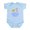 Sky Blue, variant on CafePress - Daddrinkbud - Baby Light Bodysuit, Size Newborn - 24 Months