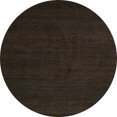 thumbnail image 1 of Ahgly Company Machine Washable Indoor Round Abstract Dark Brown Area Rugs, 6' Round, 1 of 7