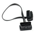 thumbnail image 3 of Miulika Low Profile OBDII Extension Cable Flexible Diagnostic Extender Cord Adapter 150CM 59.06inch, 3 of 9