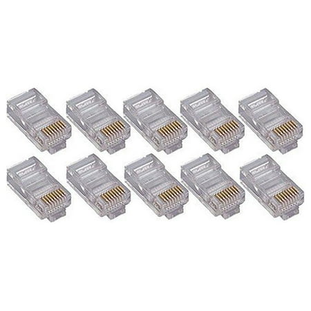 UPC: 0873791007417 | 4xem 4X100PKC5E Network Connector – RJ-45 (M) Cable