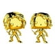 thumbnail image 2 of Funko Pop Marvel Figura Coleccionable de Viuda Negra Cromo Dorado POP, 2 of 2