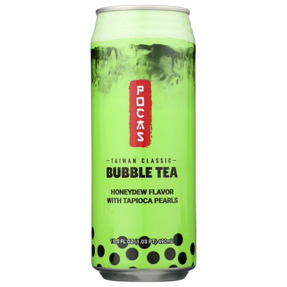 (Pack of 24) Pocas Tea Bubble Honeydew 16.5 Fl Oz