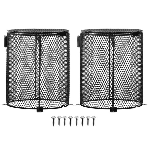 Simple Deluxe 2 Pack Lampe Chauffante pour Reptiles Cage Chauffe-Eau Couverture en Maille Anti-Brûlure, Abat-Jour Chauffant pour Lézard Barbu Dragon Tortue Serpent Terrarium