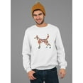 thumbnail image 2 of Tribal Dog Design  Sweatshirt Men -Image by Shutterstock, Male Medium, 2 of 4