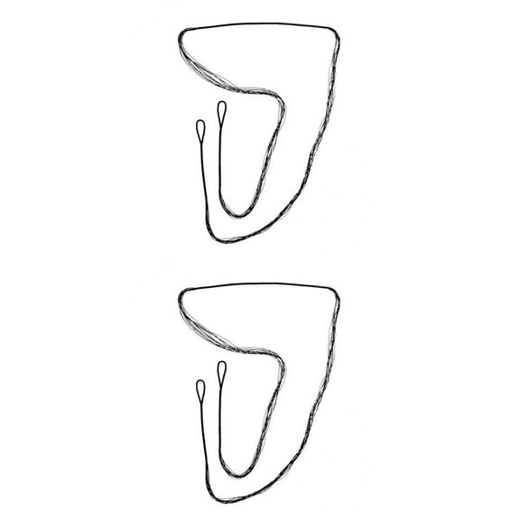 2 Pieces 53 "Inch 56" Inch Replacement Dacron Bowstring