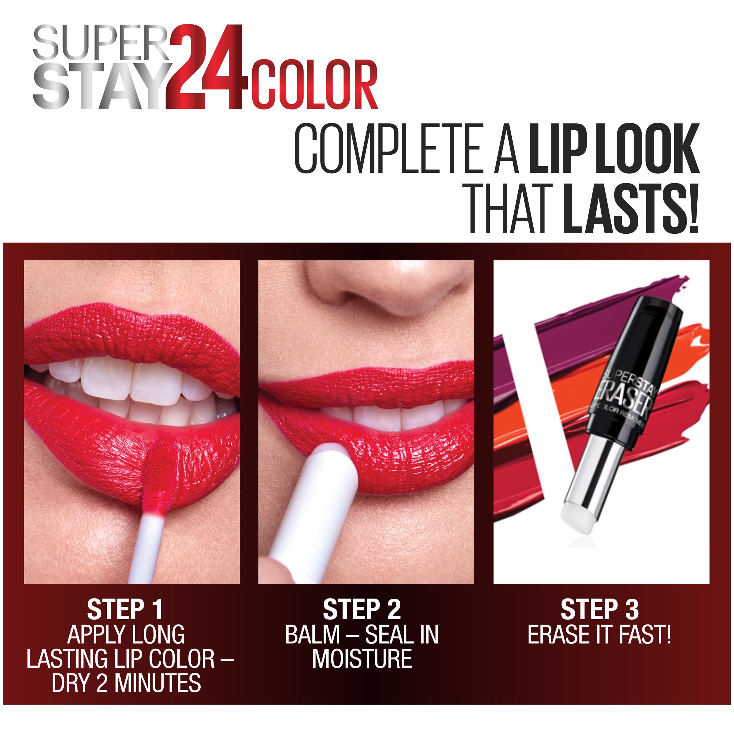 Maybelline SuperStay 24 2-Step Liquid Lipstick, Pink Goes On
