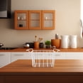 thumbnail image 4 of LABELEPH Freezer Organizers and Storage White Iron Baskets for Household Use 1Set, 4 of 8