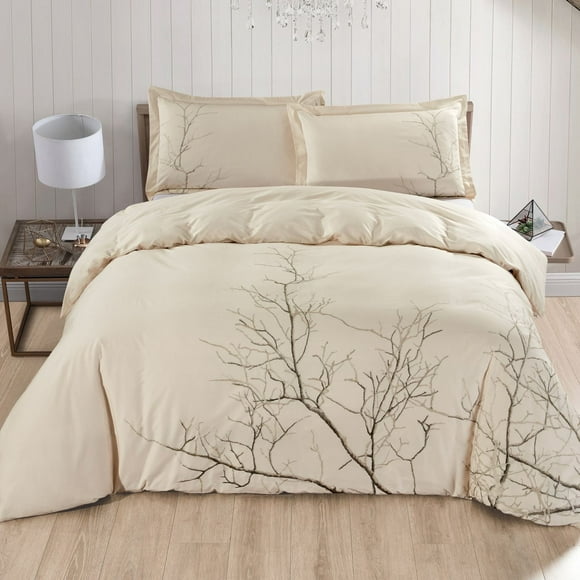 Ensemble de housse de couette brodé en Algonquin