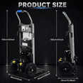 thumbnail image 6 of RXFSP 880 lb Capacity Electric Stair Climbing Hand Truck, Heavy Duty Motorized Stair Climber Dolly Cart for Straight & Curved Stairs, Powered Moving Cart for Appliances, Furniture & Heavy Loads, 6 of 10