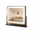 thumbnail image 1 of Large LED Vanity Mirror with 3 Color Lighting Modes – Tabletop Makeup Mirror for Bedroom, Bathroom & Dressing Room – Plug-in, 1 of 8