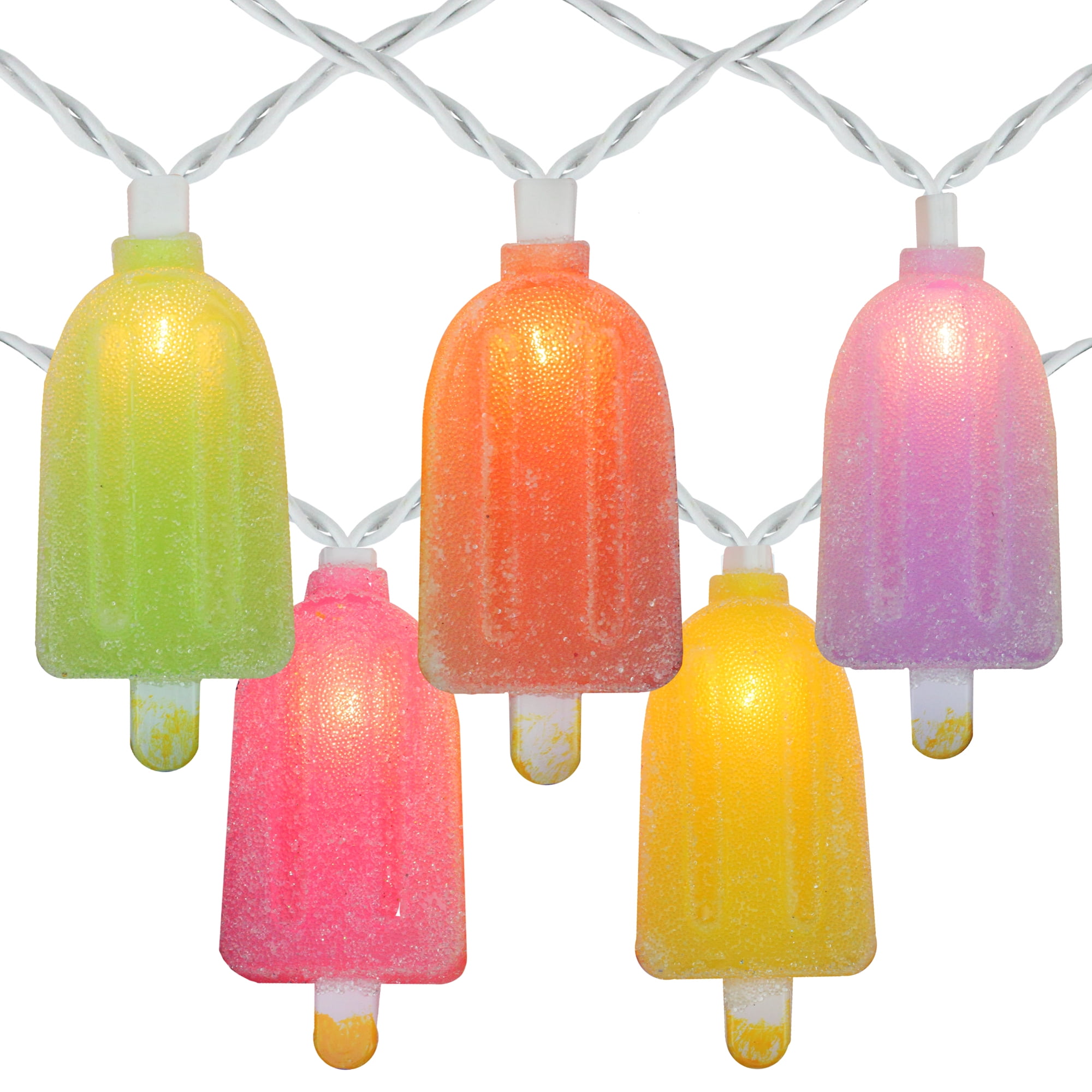Mainstays Summer Balloon Tear Drop Shape 10 Count LED Multicolor String Lights for sale online 