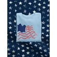 thumbnail image 3 of 4Th July Crayon Flag Sweatshirt Men -Image by Shutterstock, Male 3X-Large, 3 of 4