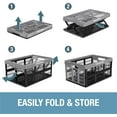 thumbnail image 5 of CleverMade Collapsible Utility Crate, 32L (8 Gal), Stone, 1PK, 5 of 9