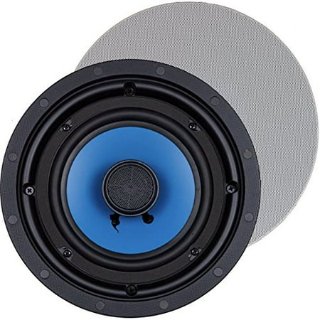 Inwalltech Tm6c 2 Way In Ceiling Speakers Pair White Walmart Canada