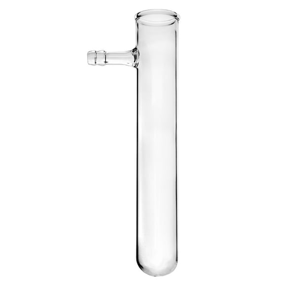 Test Tube, 6" - with Side Arm - 1" (24mm) diameter, 1" Arm Length - Borosilicate Glass - Eisco Labs