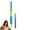 D, variant on 2.0mm Mechanical Pencil, Fat Grip Handwriting Pencil with 8 Leads, Cute Mechanical Pencils with Comfort Ergonomic Grip for Handwriting, Drawing and Beginners, Purple and Yellow