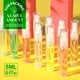 thumbnail image 3 of 20 Uds Mini botellas de Spray botellas de plástico de 5ml, botellas de Perfume recargables transparentes, botella atomizadora de aceite esencial para viajes, 3 of 5