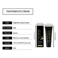 thumbnail image 4 of Instant Eye Tightener Cream Temporary Tightener Reduces Eye Bags Wrinkles Puffiness Dark Circles And Resist-Aging Firming And Hydrating Effect 30g Crema para contorno de ojos - Eye Gloss, 4 of 9