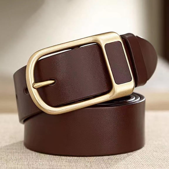 Vintage Casual Pants Bands Men Belts Classical PU Leather Belt Jeans Pin Buckle Waistband