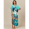 thumbnail image 6 of CFCSRP Women Kaftan Plus Size Moo Moo for Women Cover ups Maxi Long Caftan Swimsuit Bathing Suit Cover Up, 6 of 6