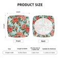 thumbnail image 6 of Uemuo Rose Flowers Pattern Waterproof Square Couch Cushion Covers, Magic Sofa Covers Washable, Stretch Sofa Seat Cushion Slipcovers, 6 of 9