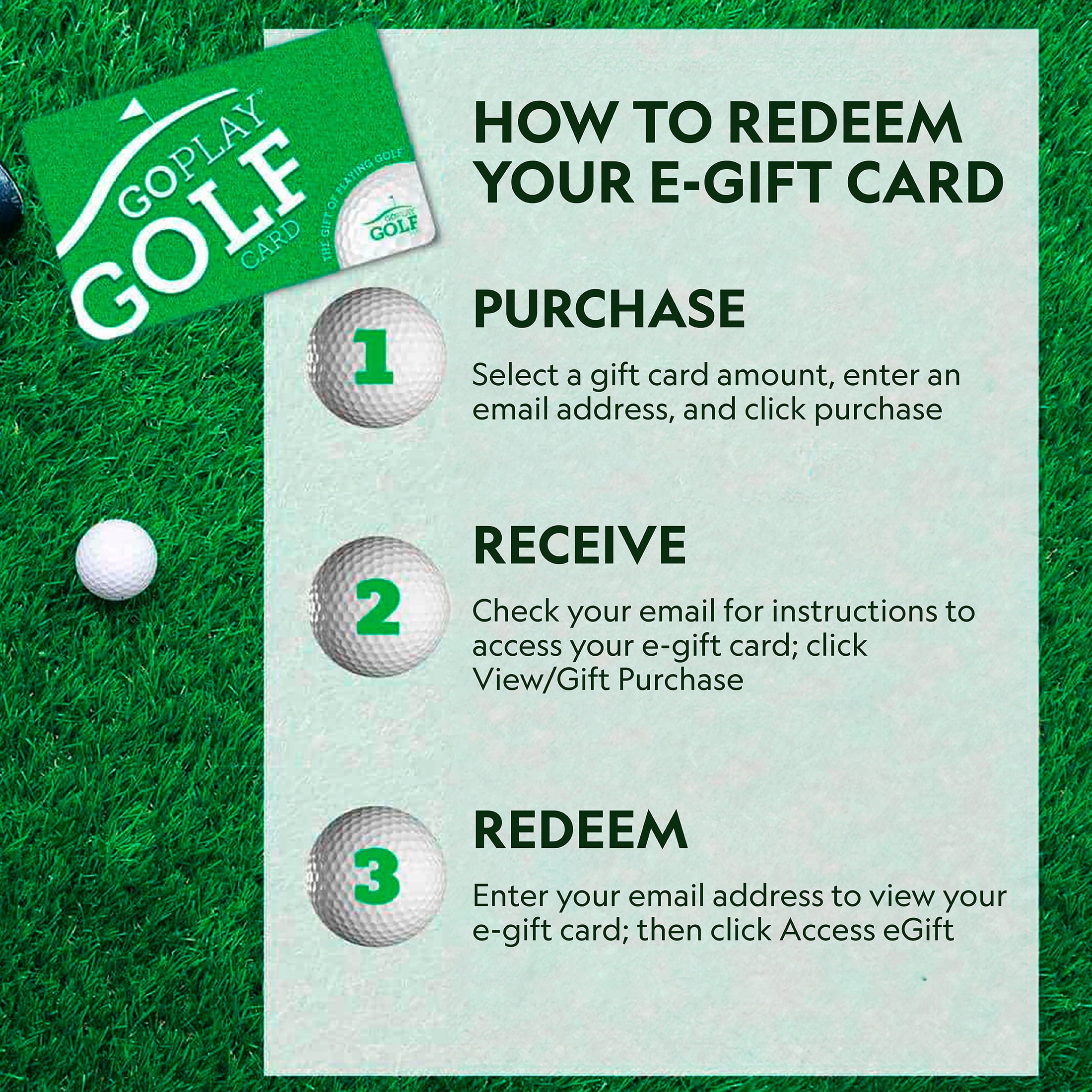 Go Play Golf eGift Card