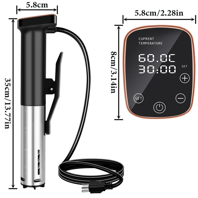  WIFI Sous Vide Machine, 1100 Watts Sous Vide-Precision Cooker  with Bag, Recipes