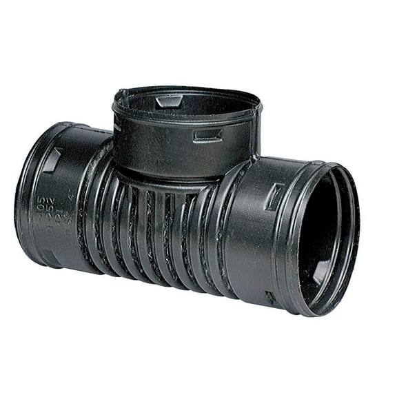 Advanced Drainage Systems Snap Tee, 6 in For Pipe Size, Single 0626AA